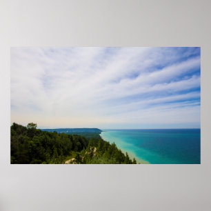 Inspirationspunkt, Arcadia, Michigan Poster