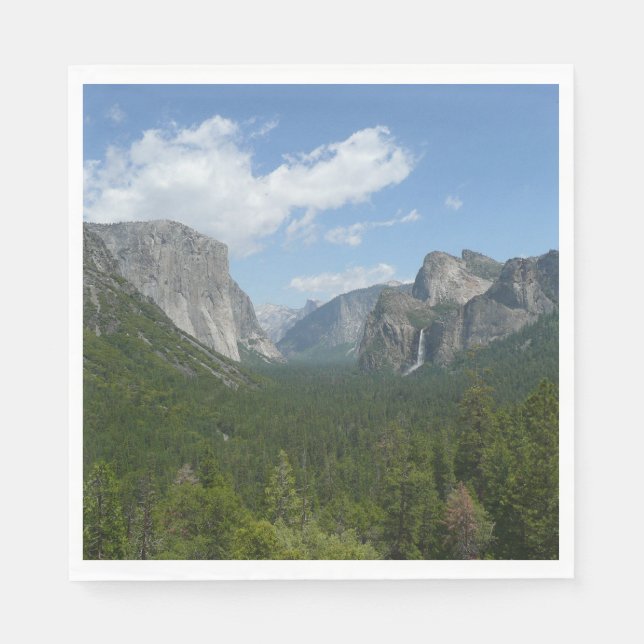 Inspirationspunkt im Yosemite-Nationalpark Serviette (Vorderseite)