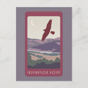 Inspirationspunkt-Postkarte Postkarte