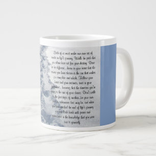 Inspirationsquelle für neue Spuren Jumbo-Tasse