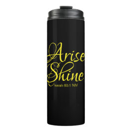Inspirationsquelle und Shine Faith Black Thermal Thermosbecher