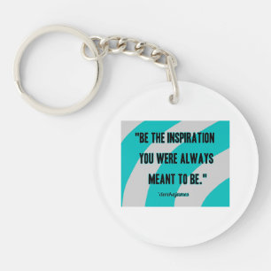 Inspirationsrunder Schlüsselanhänger