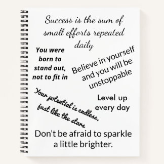 Inspirationsskripte-Notebook Notizbuch