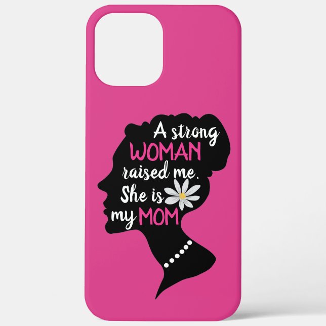 Inspirationsstarke Frau rosa Muttertag Case-Mate iPhone Hülle (Rückseite)