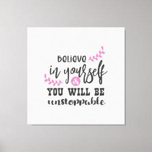 Inspirationsstichdesign Leinwanddruck