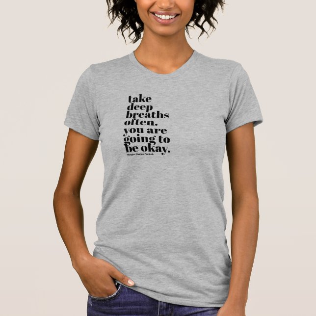 Inspirationsstichhemd für Frauen T-Shirt (Vorderseite)