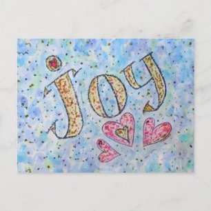 Inspirationswort "Freude" Postkarte