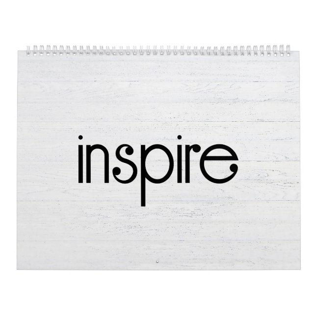 Inspirationswort für jeden Monat Kalender (Titelbild)