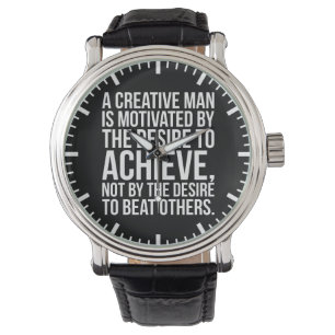 Inspirationsworte - Ziel ist es, Armbanduhr