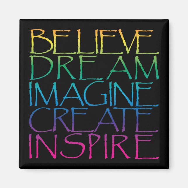 Inspirationswörter Magnet (Vorne)