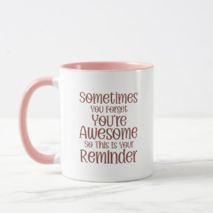 Inspirative Tasse - Sie sind Phantastische Erinner