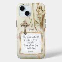 Inspiratives christliches Feld Gras Ornamentales K