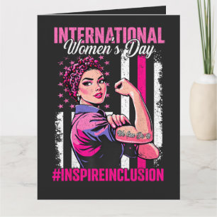 Inspire Inclusion 8. März International Dankeskarte