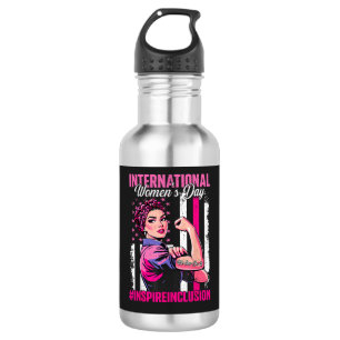 Inspire Inclusion 8. März International Edelstahlflasche