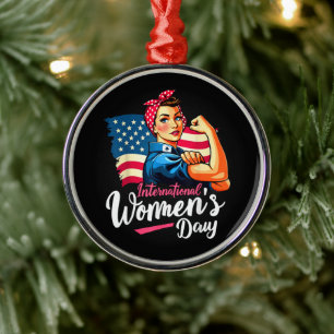 Inspire Inclusion 8. März International Ornament Aus Metall