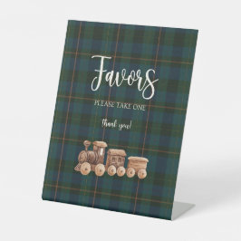 Inspired Baby Shower Favors Sign Sockelschild