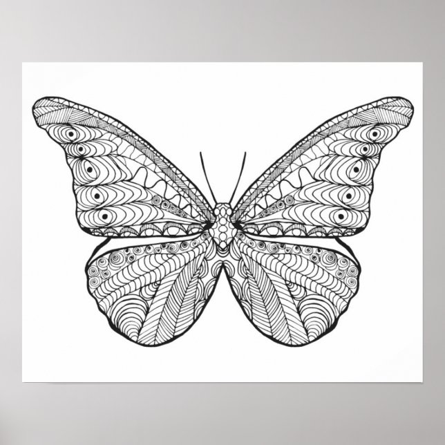 Inspired Butterfly Poster (Vorne)