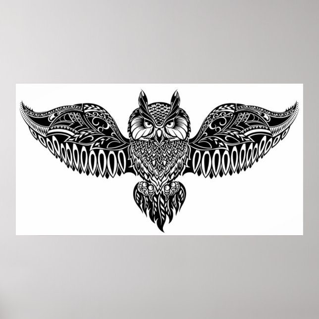 Inspired Owl Poster (Vorne)