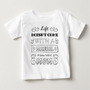 Inspirer la vie et la citation de maman T-shirt