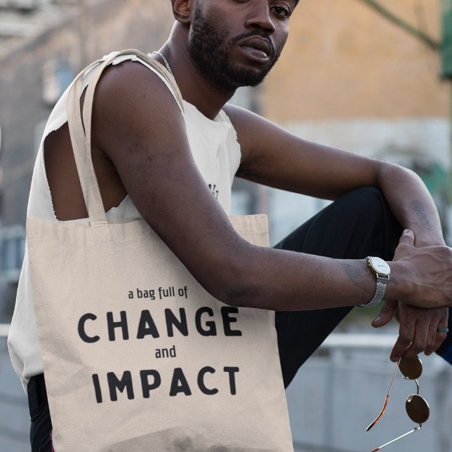 Inspirer Motivation Autoriser le Sac fourre-tout d (Show the world that you're an agent of change, making a lasting impact wherever you go!)