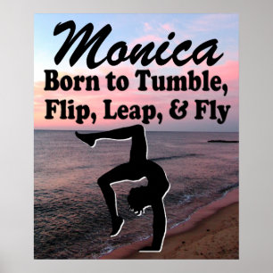 INSPIRER PERSONNALISÉ POSTER GYMNASTIQUE