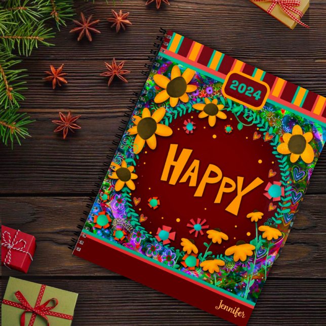 Inspirer Plutôt Floral Joyeux Fun Personnalisé (Créateur téléchargé)