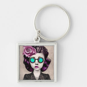 Inspirewire Opal Goggles Mädchen Schlüsselanhänger