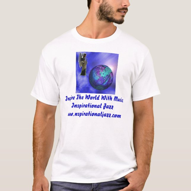 Inspirez le monde avec le T-shirt de musique (Devant)