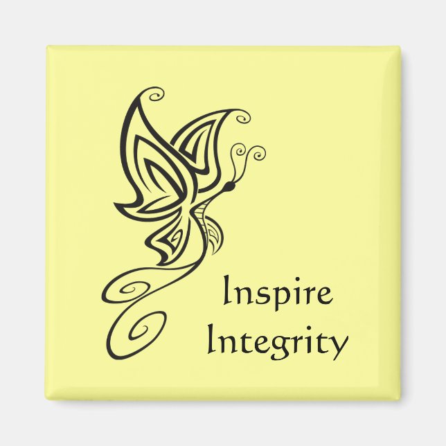 Inspirier Butterfly Magnet (Vorne)