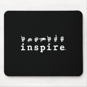 inspirier der Marke ASL American Sign Language Dea Mousepad