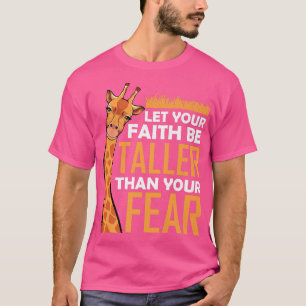 Inspirier Giraffe Motivation Tier Lover Spaß Quot T-Shirt