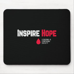 Inspirier Hope Leukemia and Lymphoma Society Bloc Mousepad