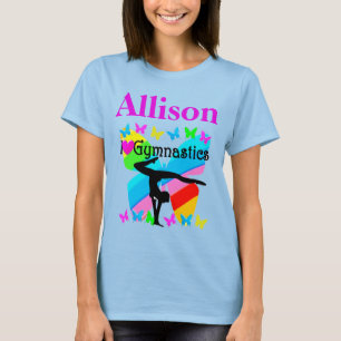 INSPIRIER I LIEBE GYMNASTICS PERSONALISIERT für SH T-Shirt