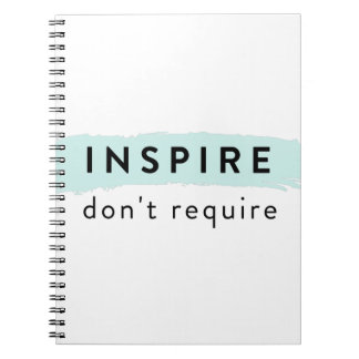 Inspirier, kein AAC-Notebook erforderlich Notizblock