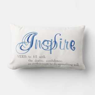 Inspirier Lumbar Throw Kissen