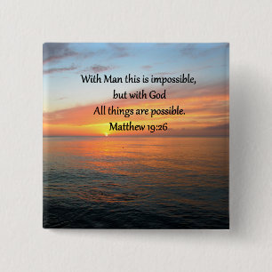 INSPIRIER MATTHEW 19:26 SONNENDESIGN BUTTON
