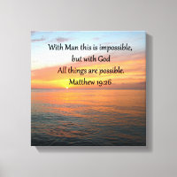 INSPIRIER MATTHEW 19:26 SONNENDESIGN