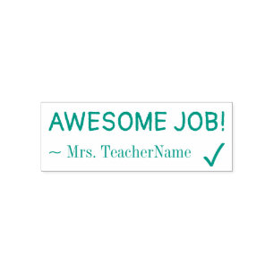Inspirier "PHANTASTISCHER JOB!" Briefmarke aus Kau Permastempel