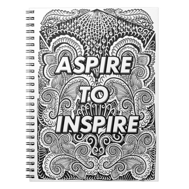 INSPIRIER - positives Angebot Notizblock (Vorderseite)