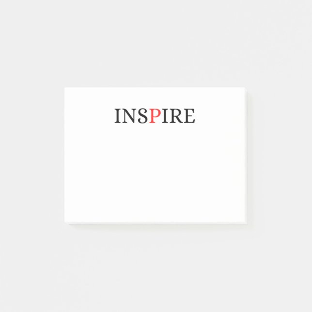 INSPIRIER POST-IT KLEBEZETTEL (Vorderseite)