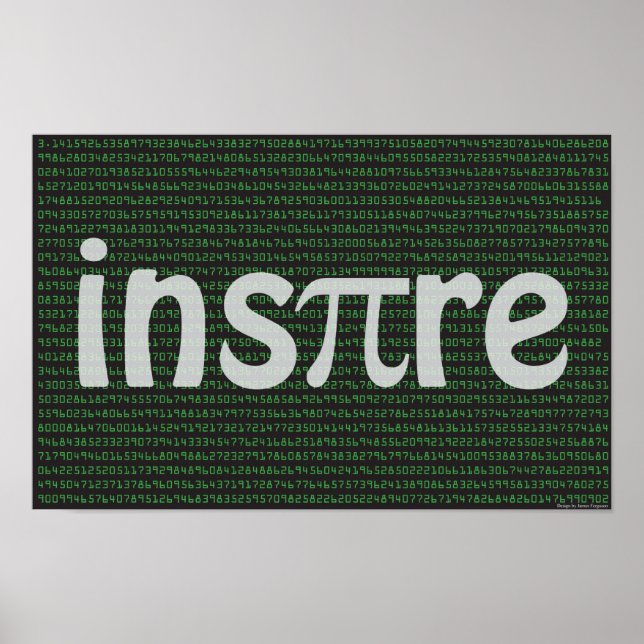 "Inspirier" Poster, 14" x 11" Poster (Vorne)