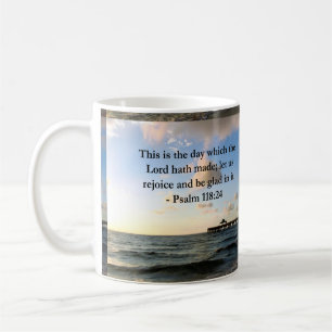 INSPIRIER von PSALM 118:24 VERSE Kaffeetasse