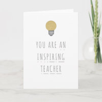 Inspirieren der Lehrer-Phonik-Gruß-Karte