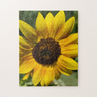 Inspirieren Sie Freude-Sonnenblume-Puzzlespiel