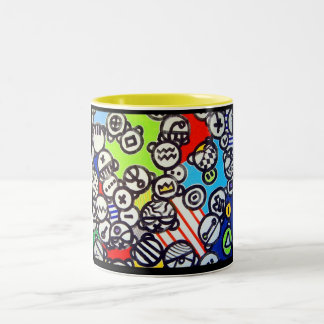 Inspirieren Sie ` Gleichheit dubuffet Zweifarbige Tasse