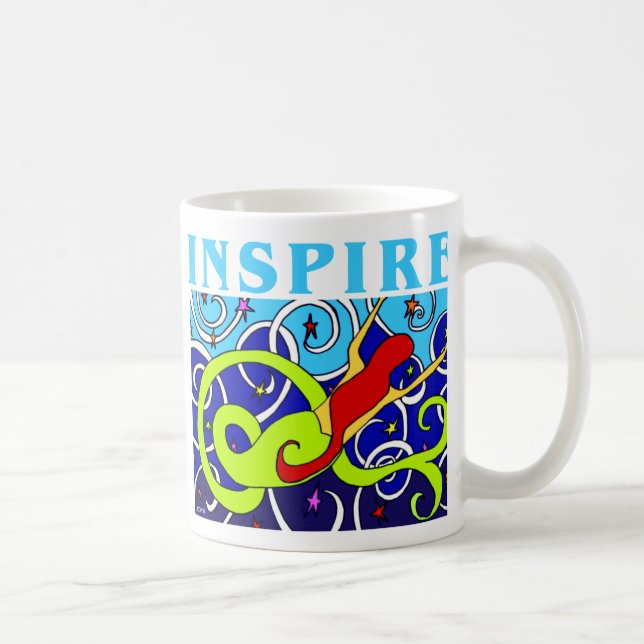 Inspirieren Sie Meerjungfrau-Tasse Tasse (Rechts)