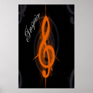 Inspirieren Sie Plakat