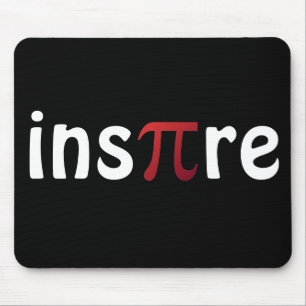 Inspirieren Sie PU-Tagesmathematik-MatheGeek Mousepad