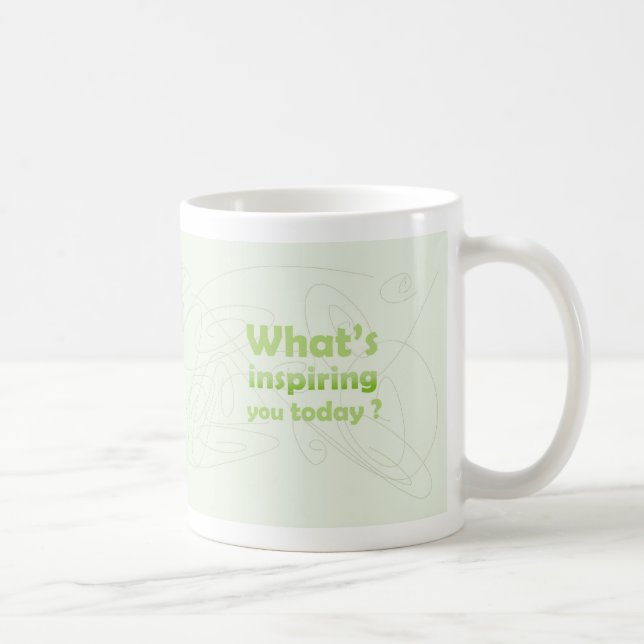 Inspirieren Sie - Samt-Entweichen Kaffeetasse (Rechts)