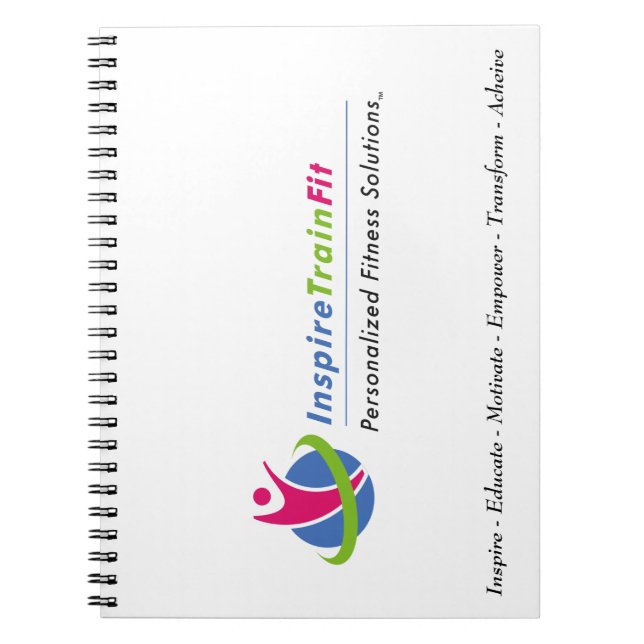 Inspirieren Sie Zug-geeignetes Notizbuch Notizblock (Vorderseite)